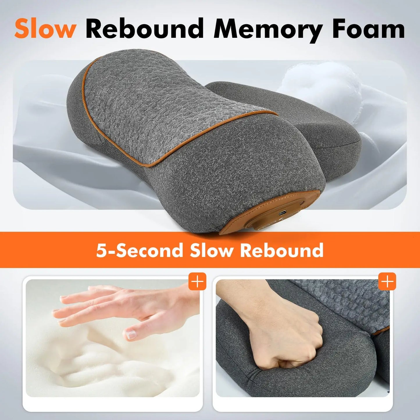 3-in-1 Neck & Shoulder Massager with Heat